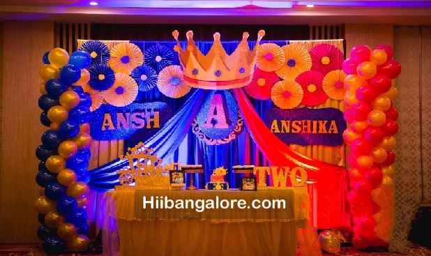 prince theme party decorations bangalore
