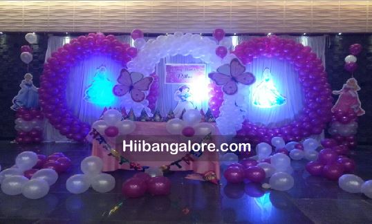 butterfly theme balloon decorations bangalore