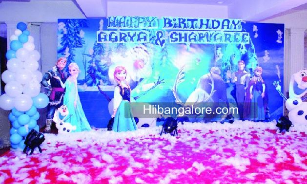 Frozen theme decorations bangalore