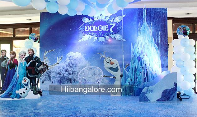 Awesome frozen theme setup bangalore