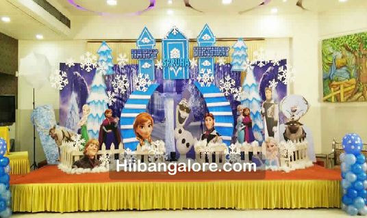 castle frozen theme birthday decorations bangalore