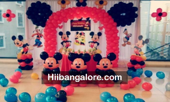 mickey mouse backdrop decoration Bangalore