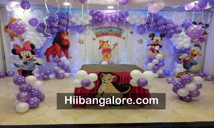 Disney mickey mouse theme decoration bangalore