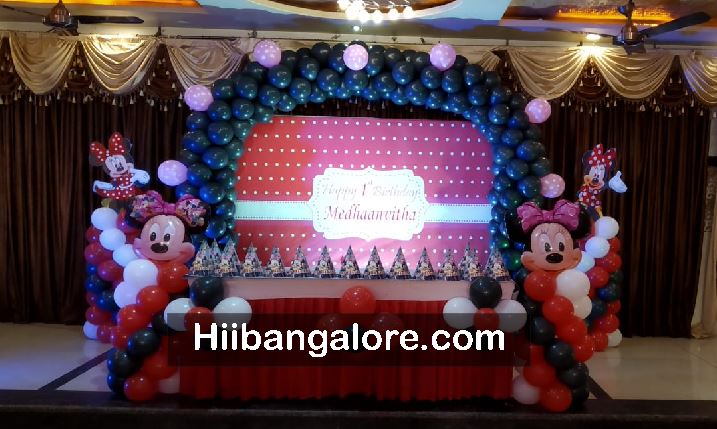 Minney mouse theme flex decoration bangalore