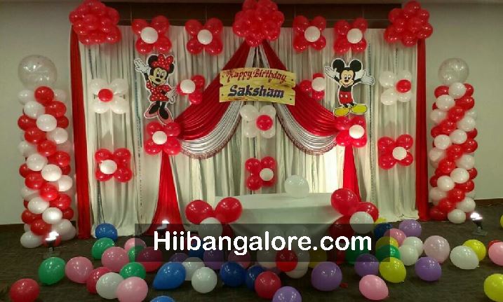 mickey mouse theme birthday decoration bangalore