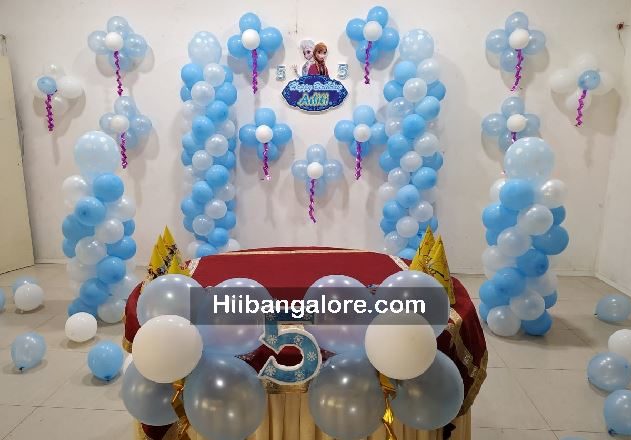 Basic Balloon Decorations2 Best Birthday Party Anisers Decorators Caterers In Bangalore - How To Do Balloon Decoration For Birthday Party