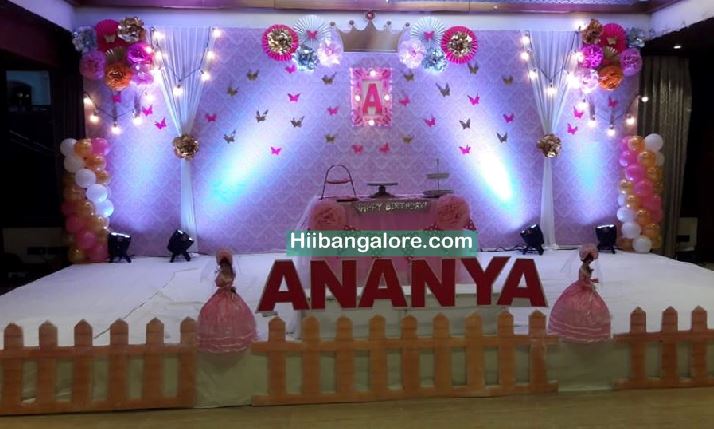 Baby girl naming ceremony premium decoration Bnagalore