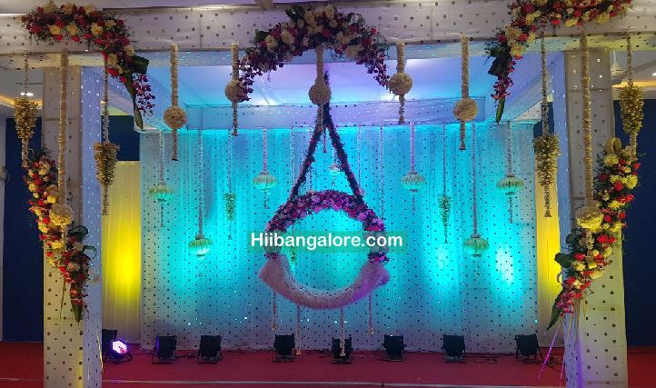 Naming ceremony mandap decoration Bangalore