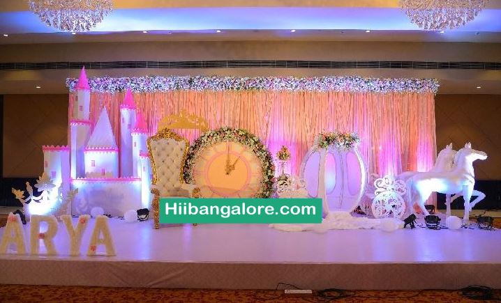 Premium princess theme birthday party decorators Bangalore