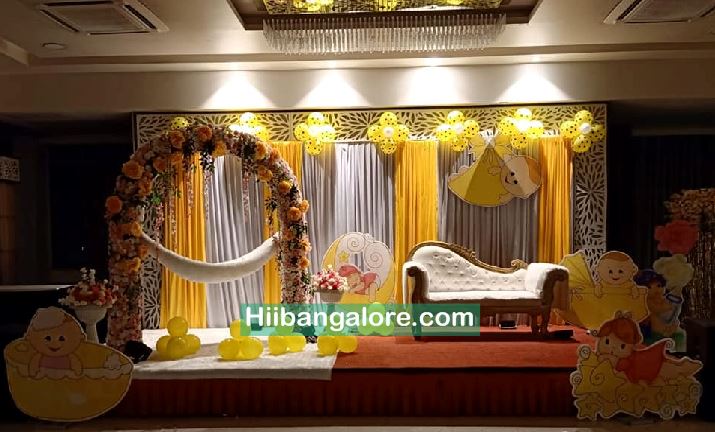 Royal naming ceremony decoration Bangalore