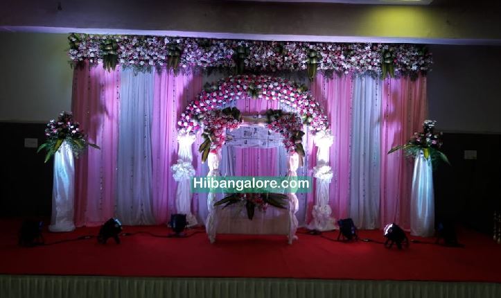 Flower decorations for naming ceremony in Bangalore