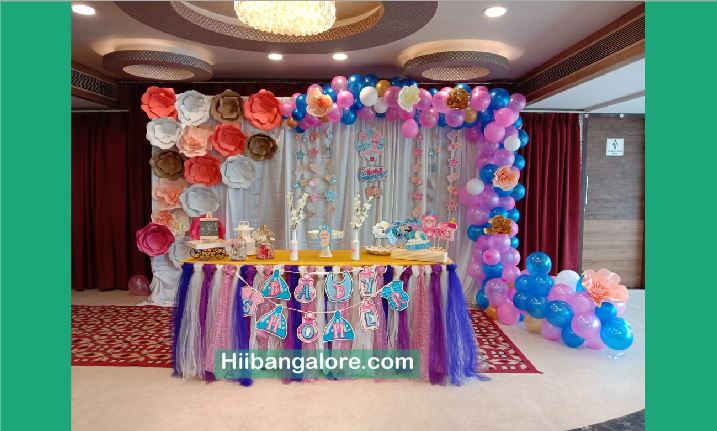Baby shower crafts work decorators Bangalore