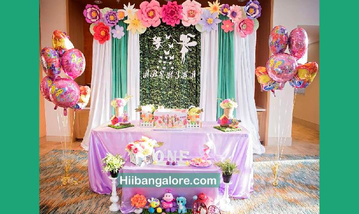 Fairy tales craft work birthday party decorators Bangalore