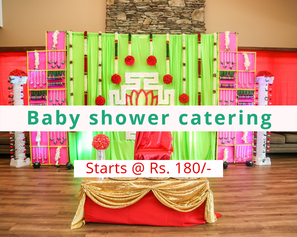 Baby shower catering services in bangalore