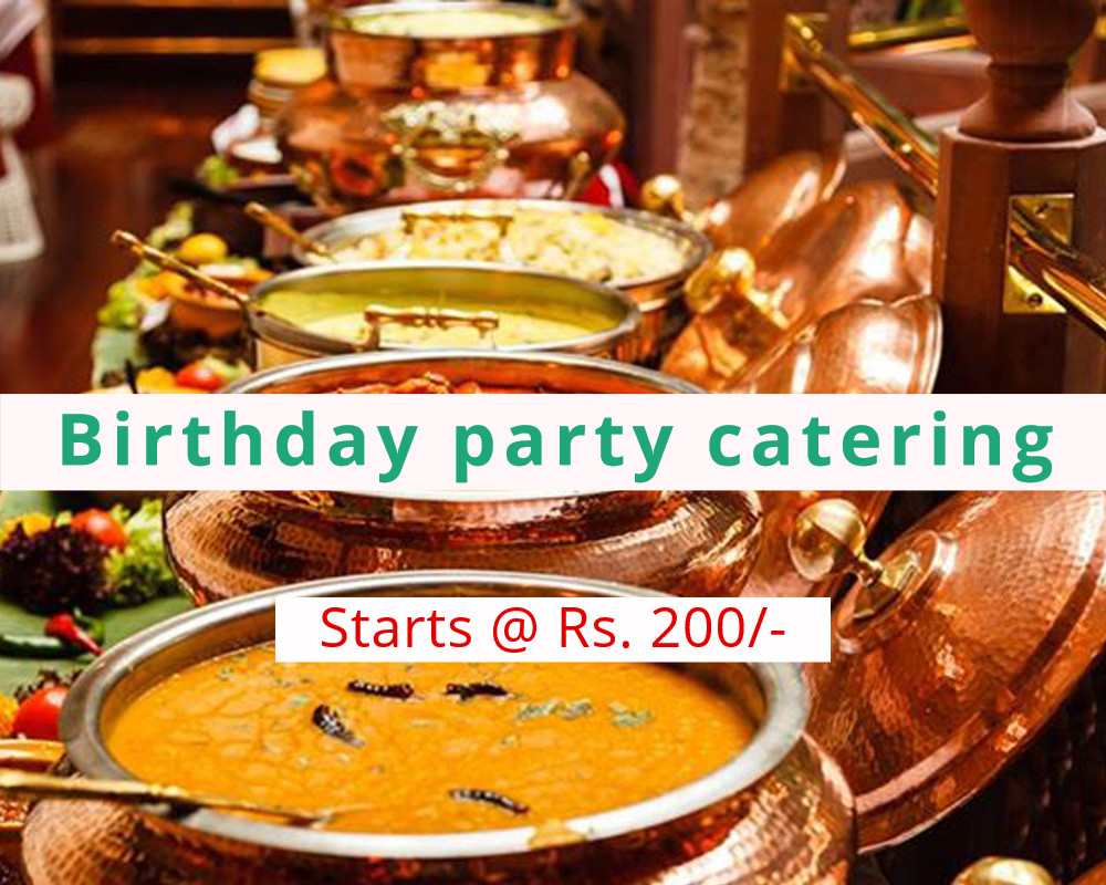 Birthday party catering services in Bangalore