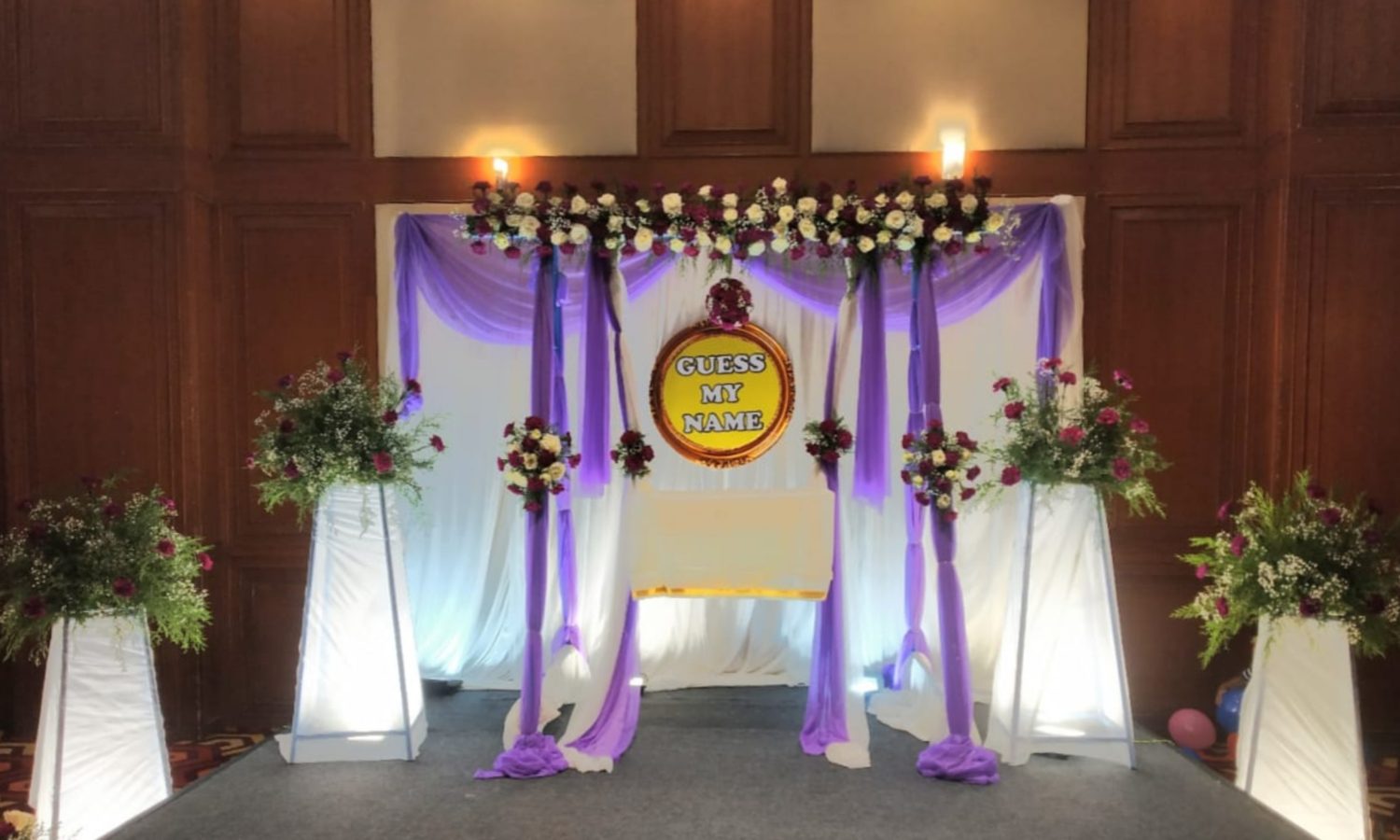 Naming ceremony flower decorators in Bangalore