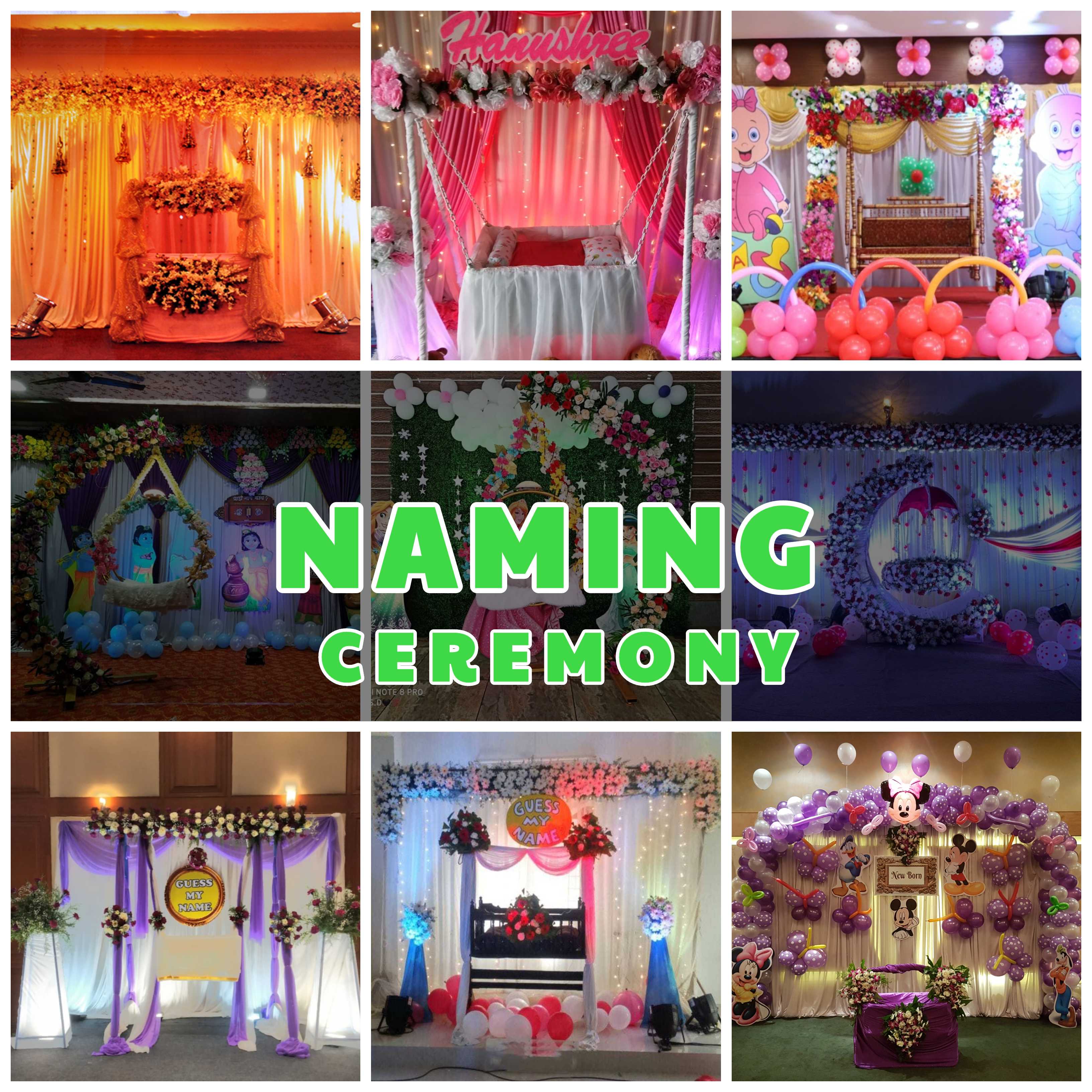 Naming ceremony organisers Bangalore