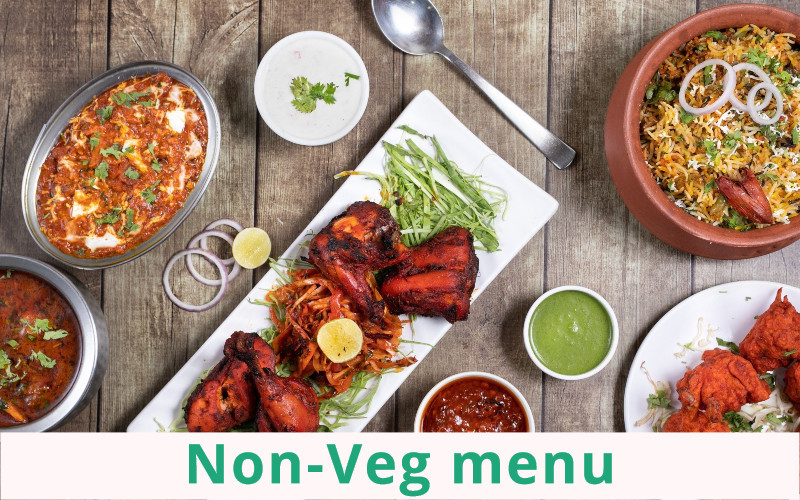 Nonveg catering menu Bangalore