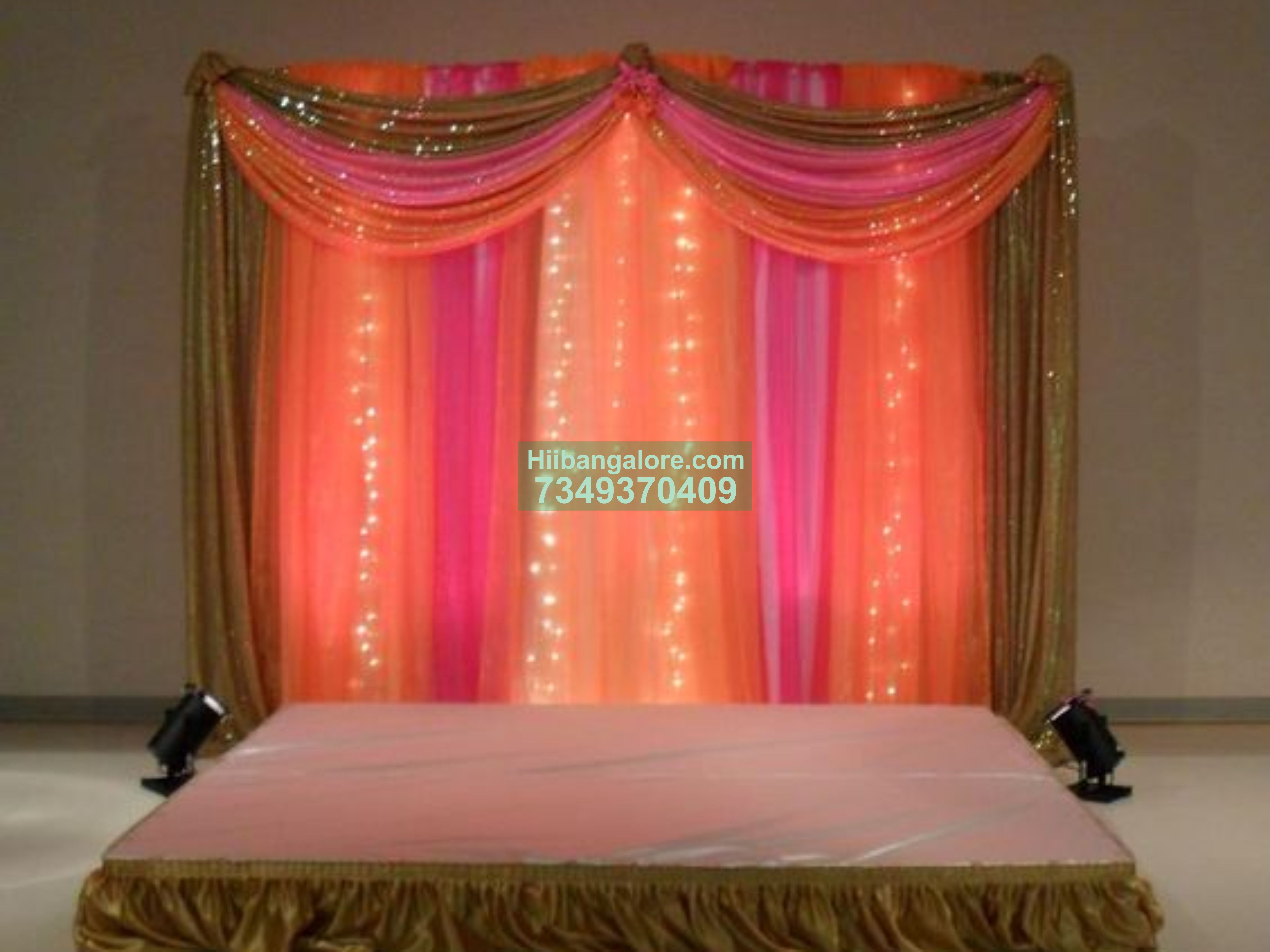 Simple backdrop engagement decoration - Best Birthday Party Organisers,  Balloon decorators, Birthday party Caterers in Bangalore