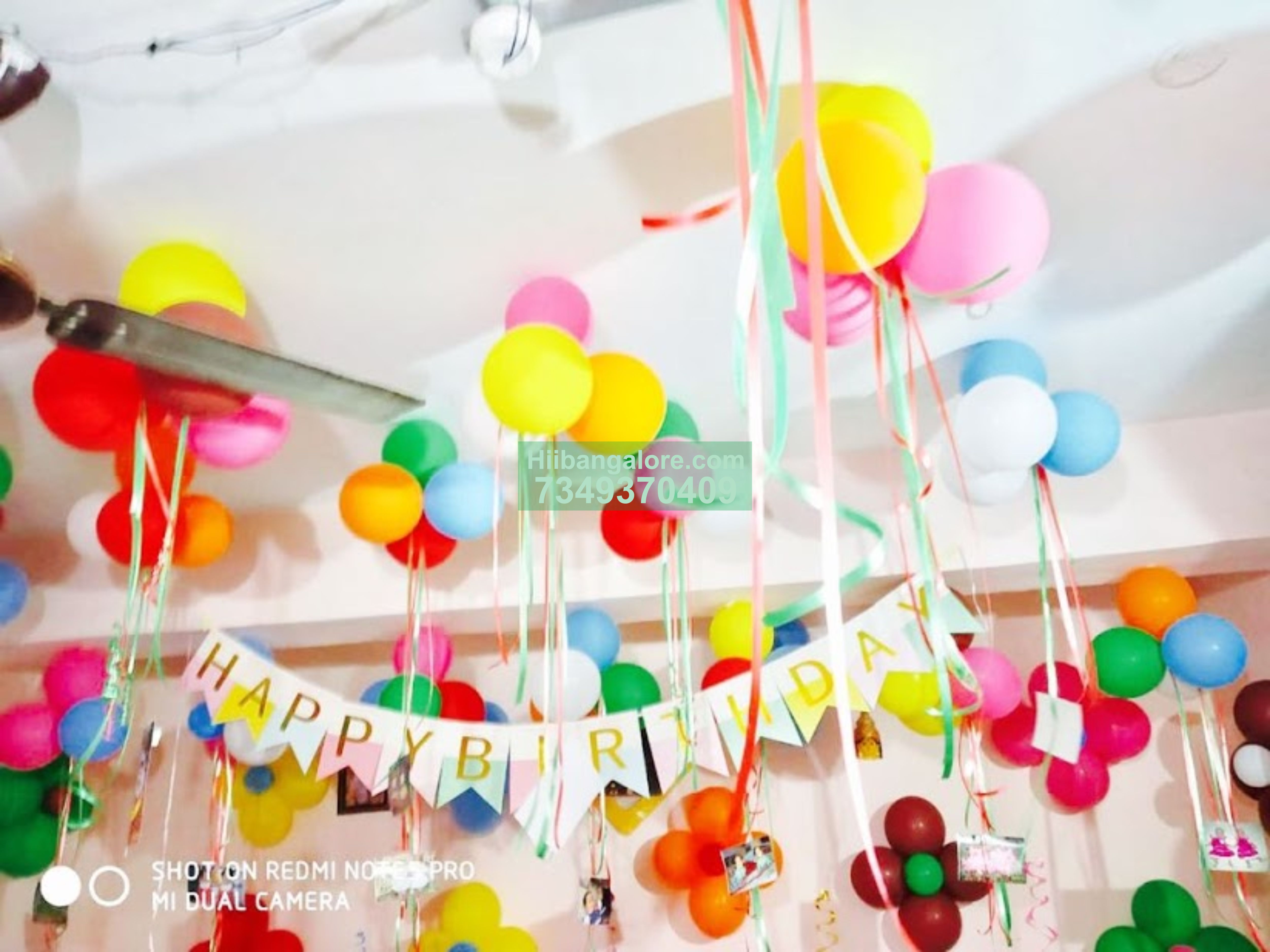 home balloon decorations - Catering services Bangalore, Best ...