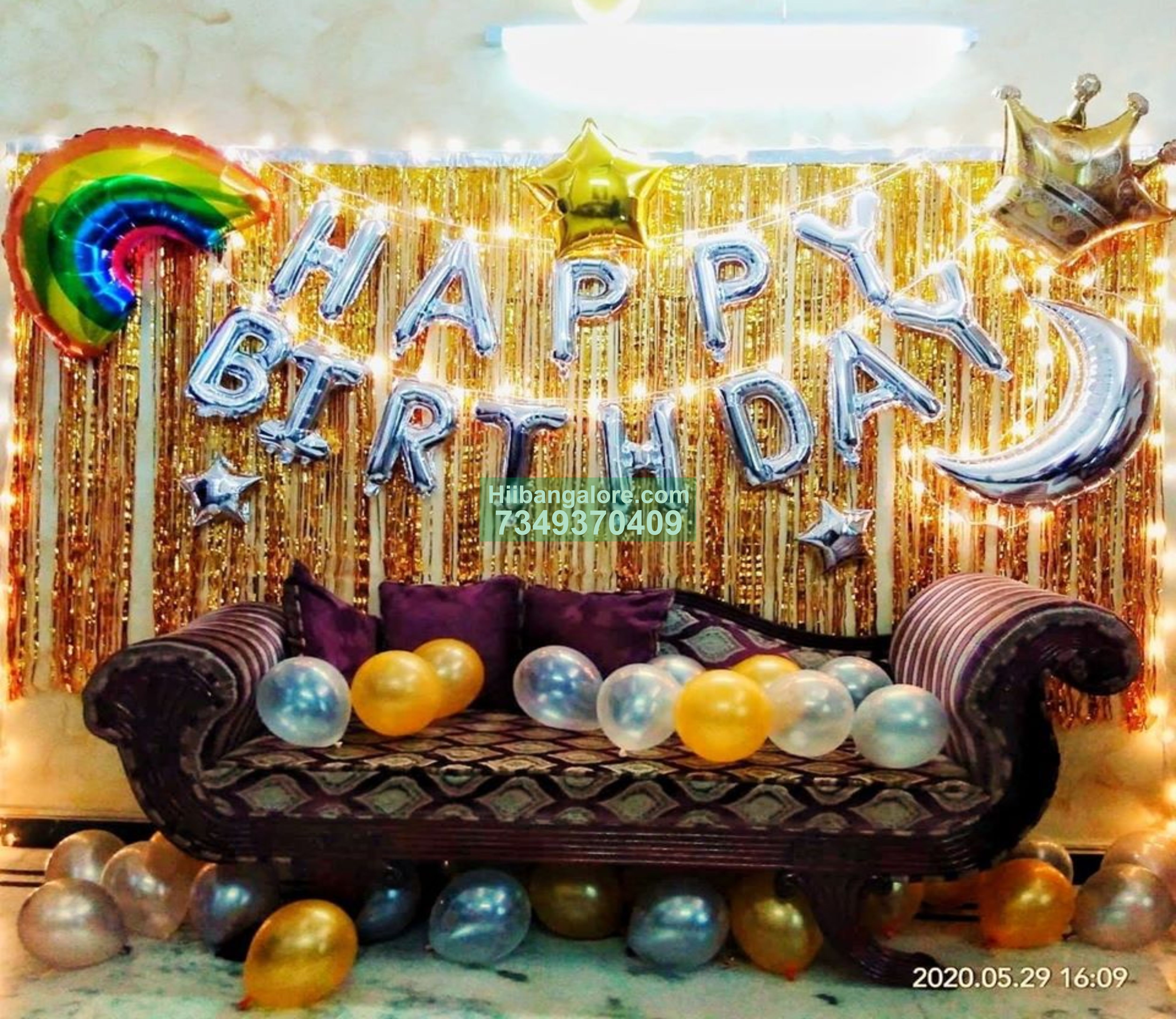 home balloon decorations - Best Birthday Party Organisers, Balloon