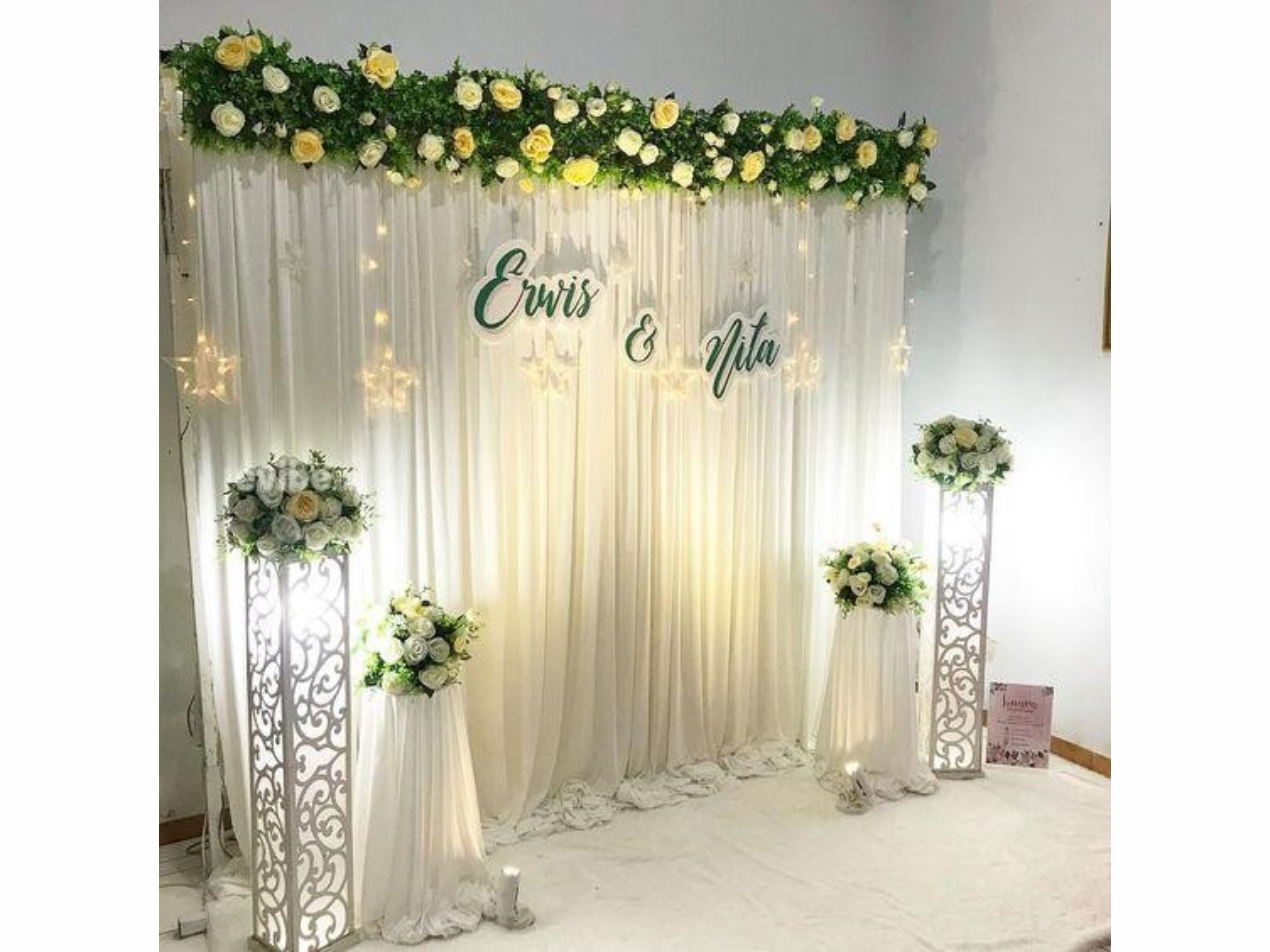 elegant home engagement decoration Bangalore