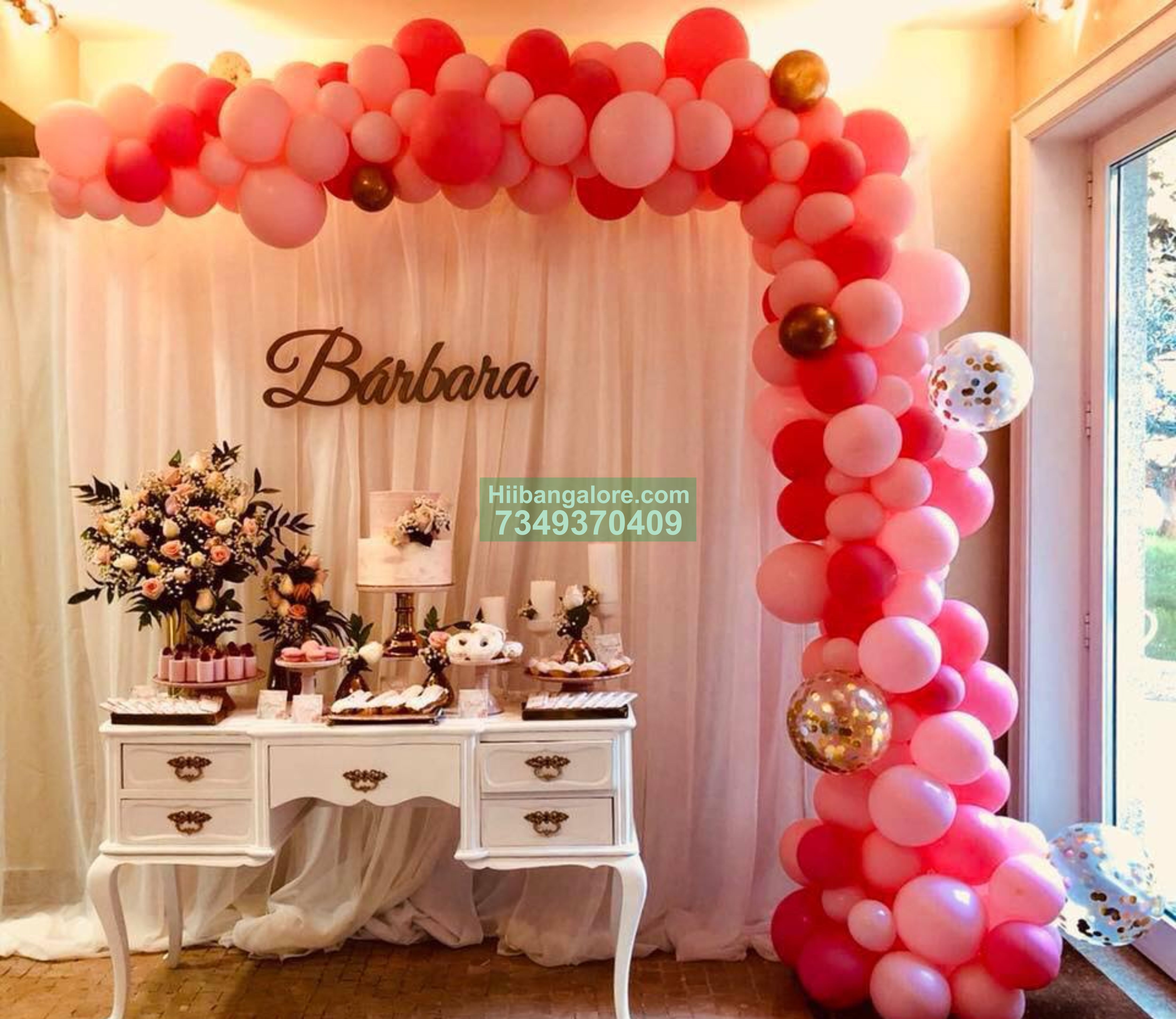 home balloon decorations - Best Birthday Party Organisers, Balloon