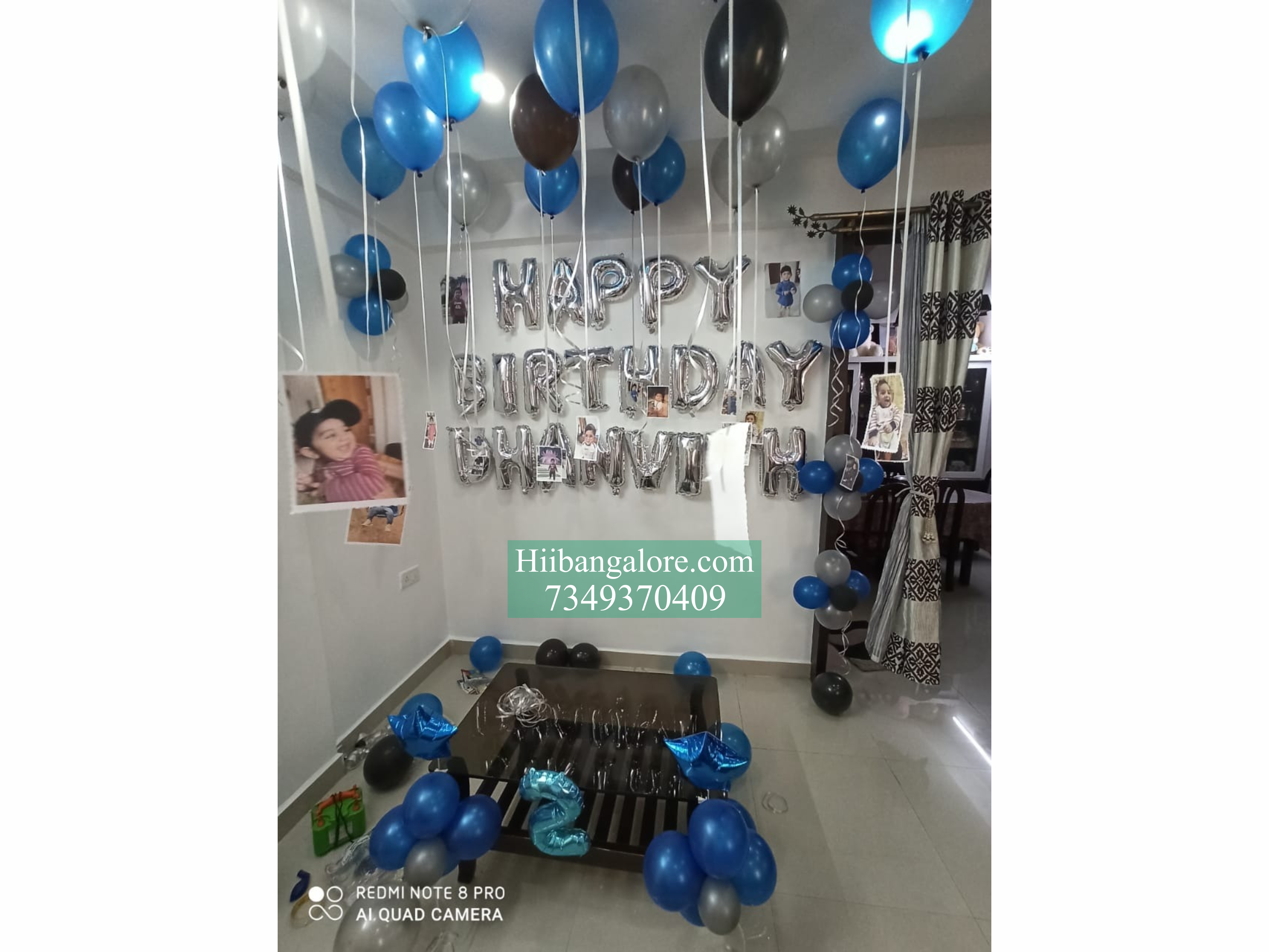 Simple Balloon Decoration For Kids Birthday Party At Home Best Anisers Decorators Caterers In Bangalore - Simple Balloon Decoration Ideas For Birthday Party At Home