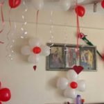 balloon bunches at home