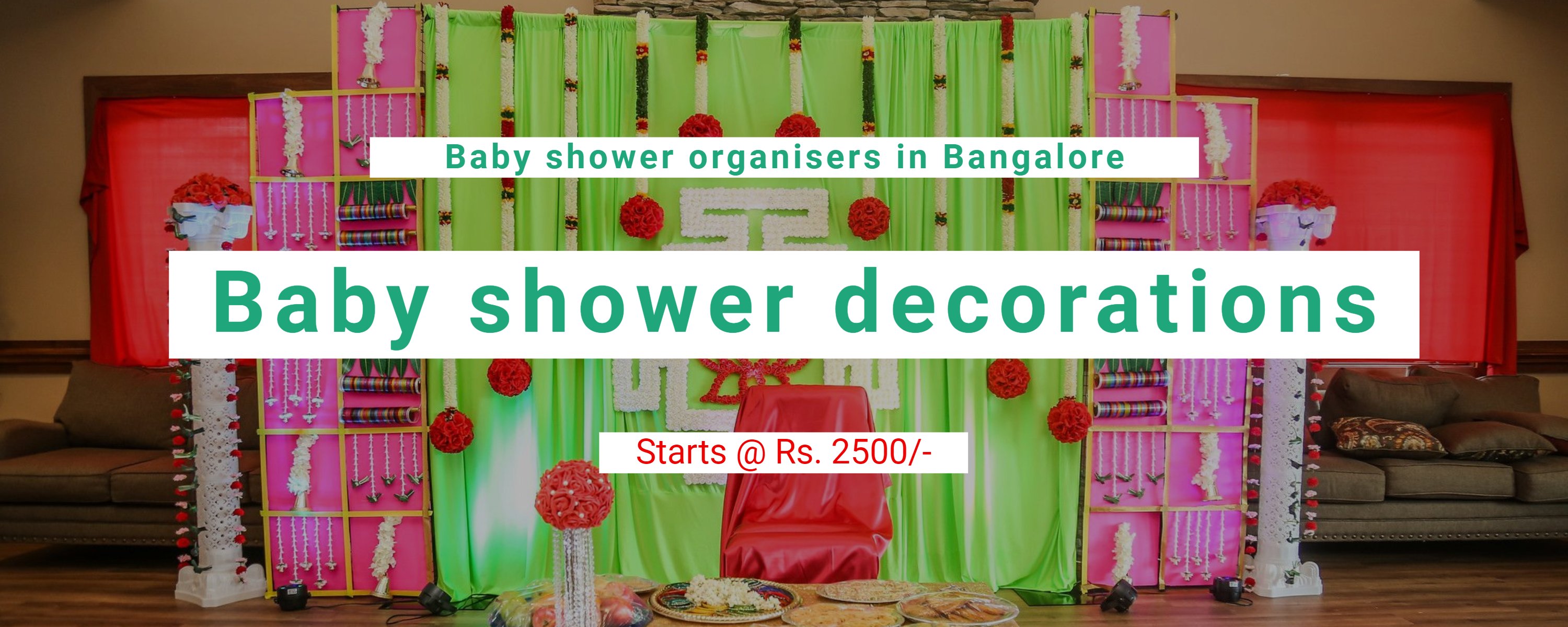 Baby shower organisers in Bangalore