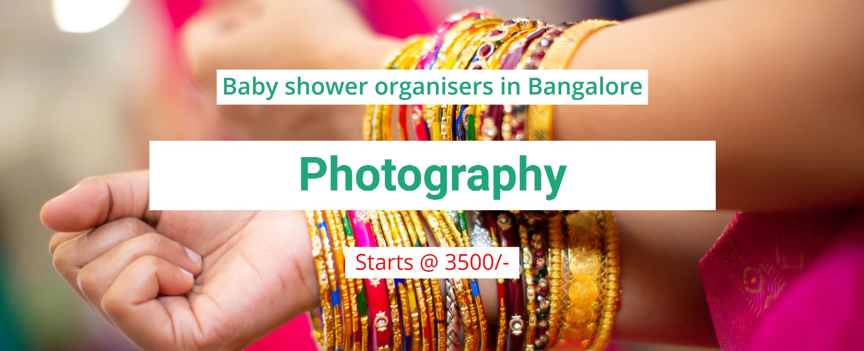 Baby shower photography in Bangalore