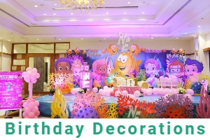 Birthday party decorations in Bangalore