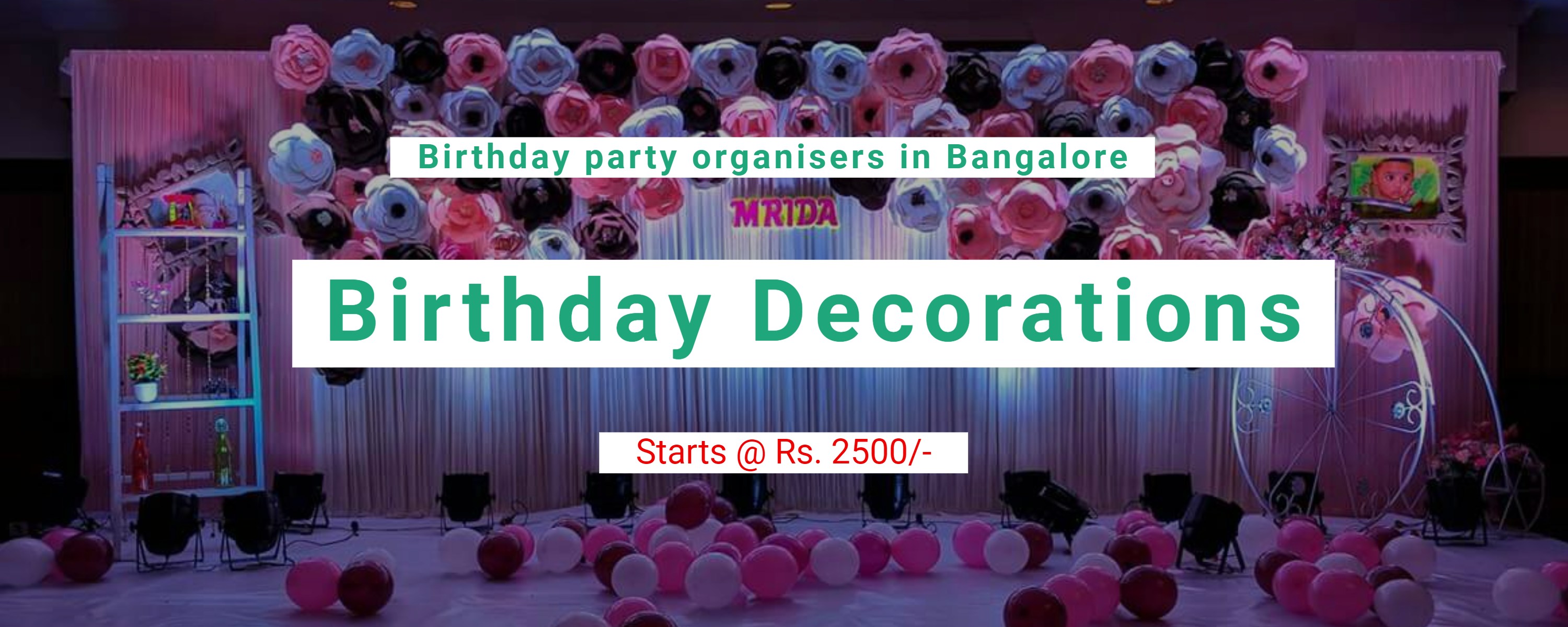 Birthday party organisers in Bangalore