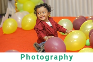 Birthday party photography services in Bangalore