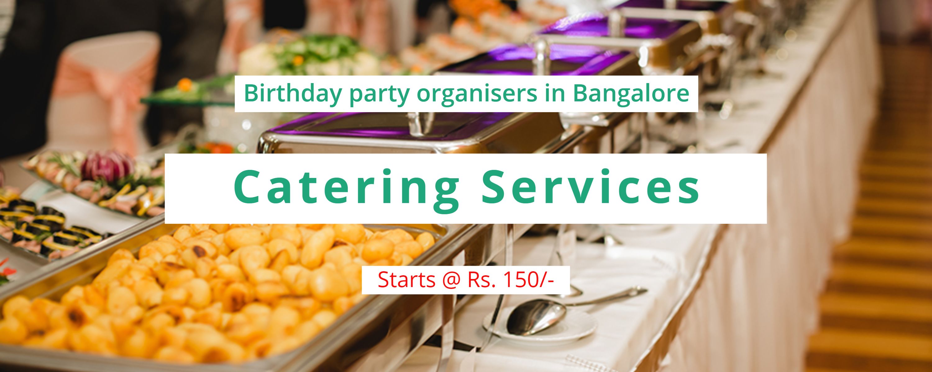 Kids birthday party caterers in Bangalore