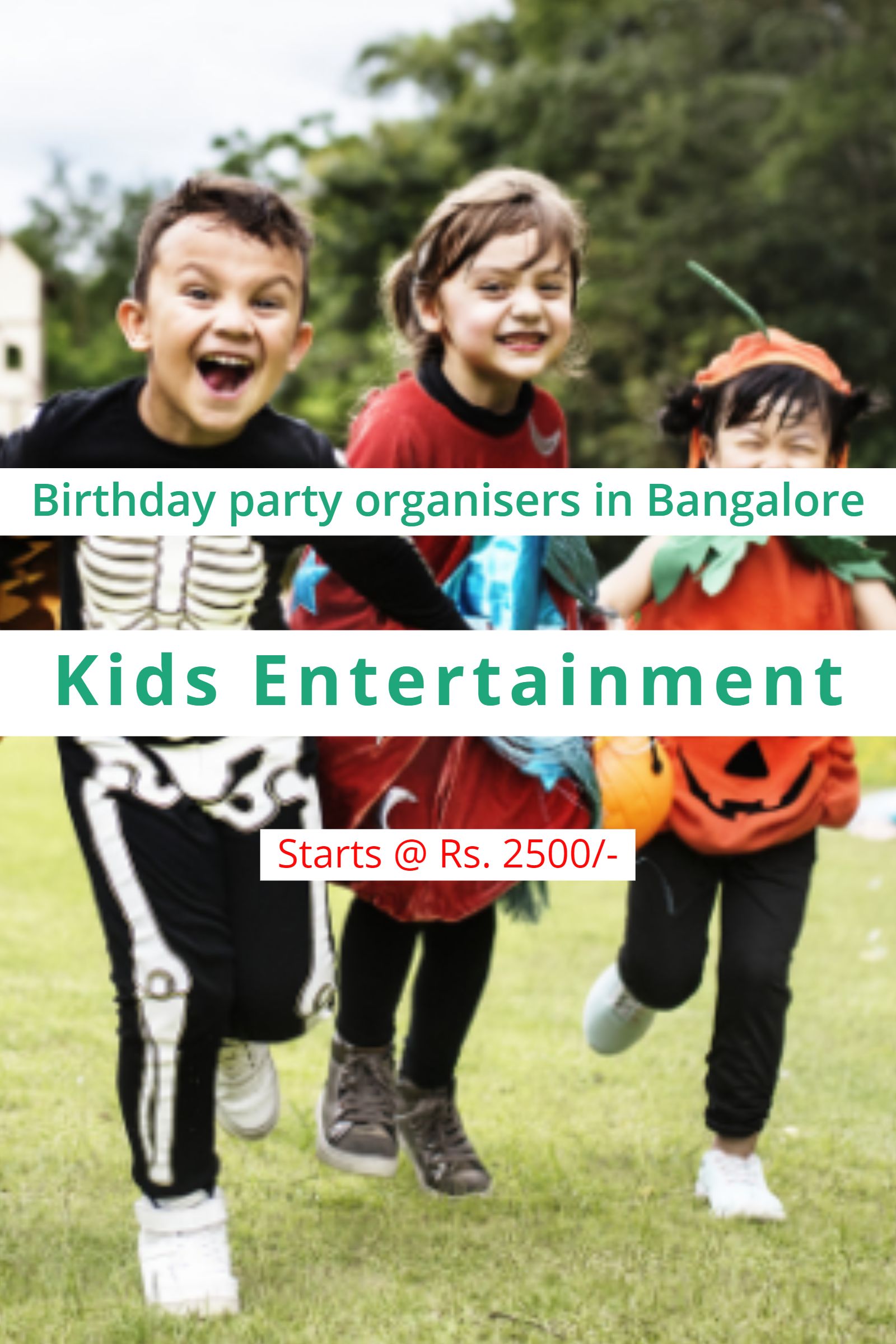 Kids birthday party entertainment activities in Bangalore