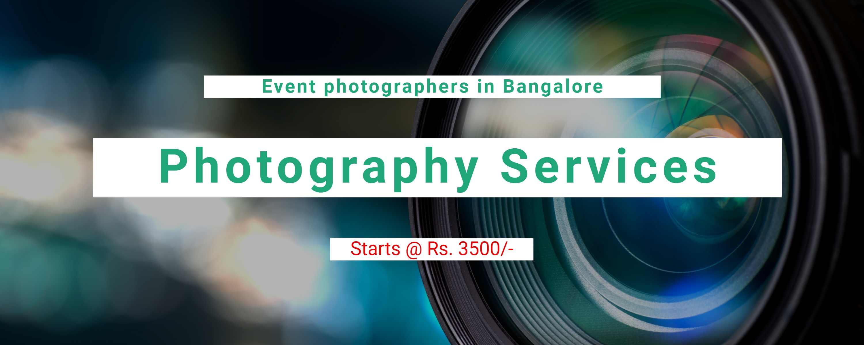 Event photography services in Bangalore