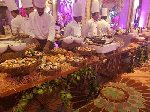 Unique catering setup in Bangalore
