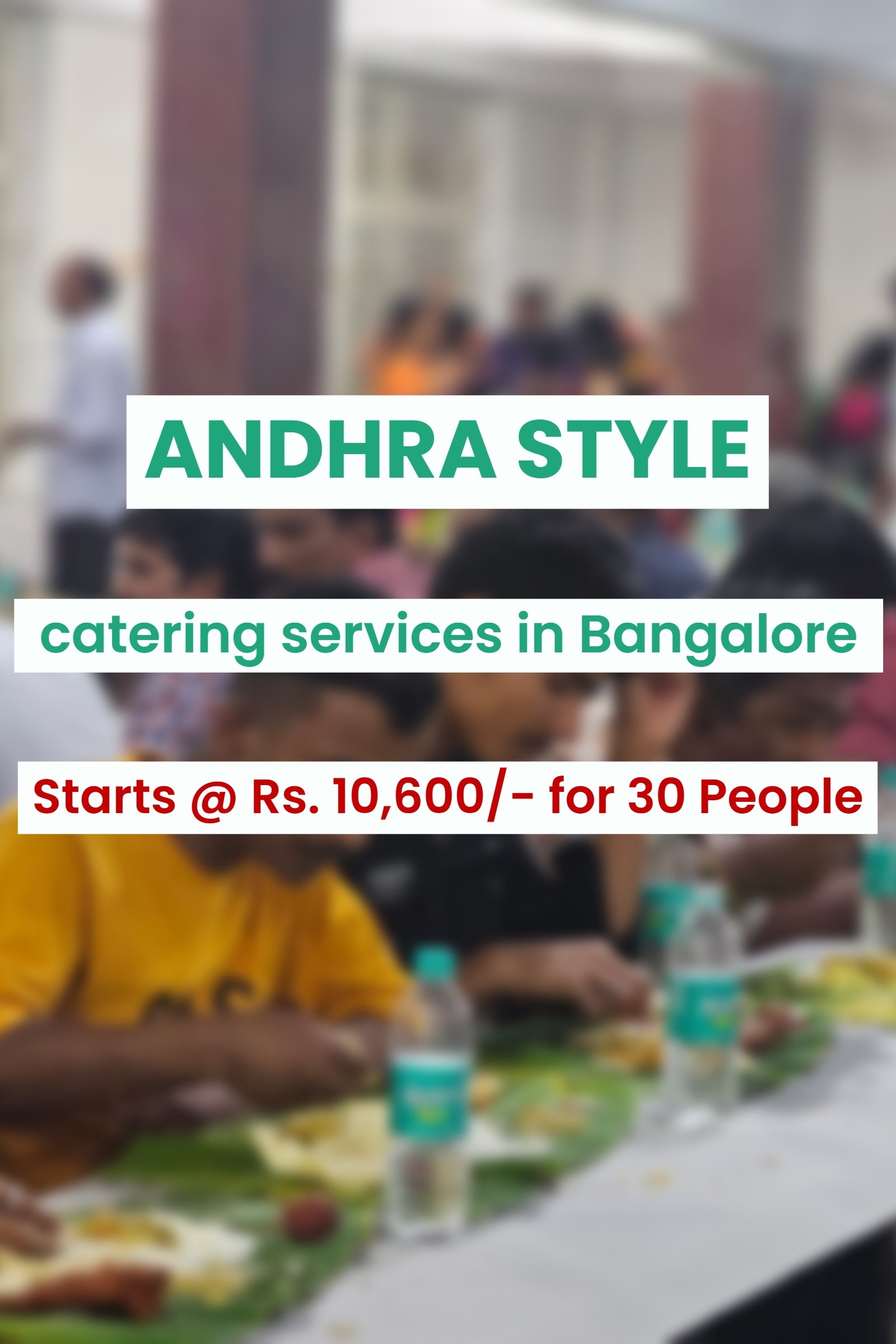 Andhra style caterers in Bangalore serving traditional meals for birthday parties and housewarming functions