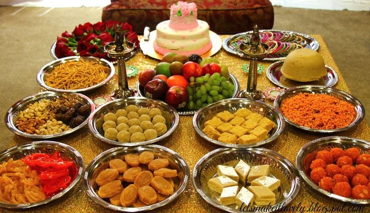 Andhra style traditional baby shower catering services in Bangalore with pure vegetarian menu