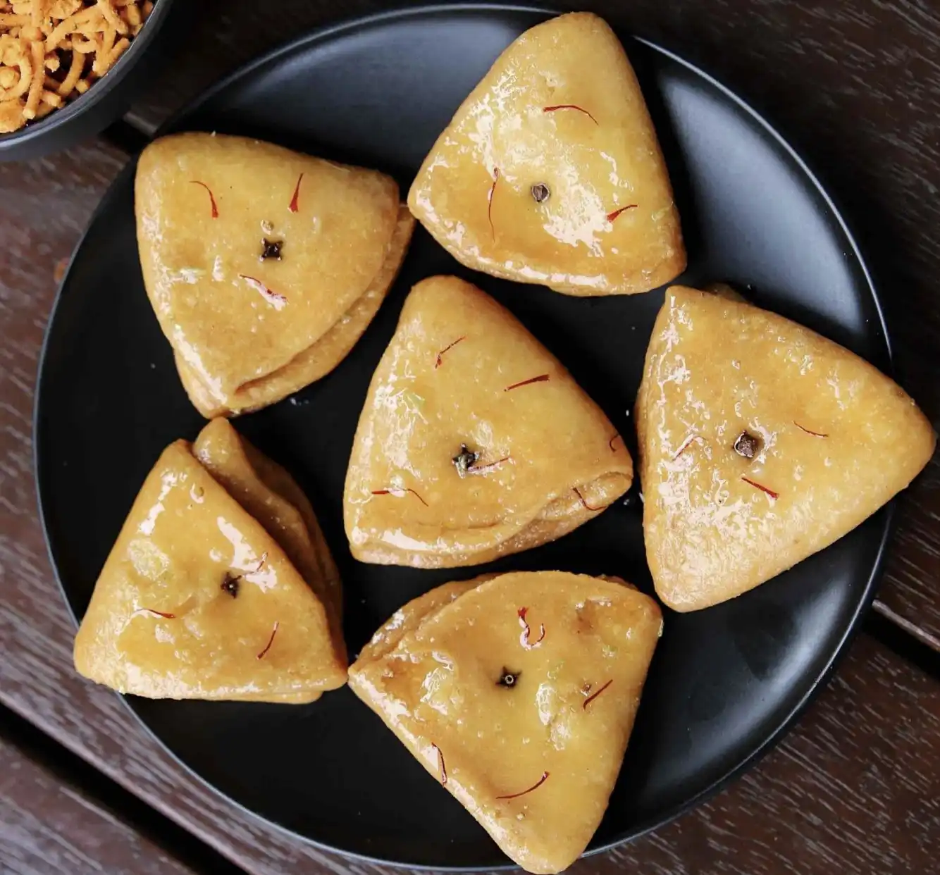 Badam puri sweet in Andhra style catering Bangalore