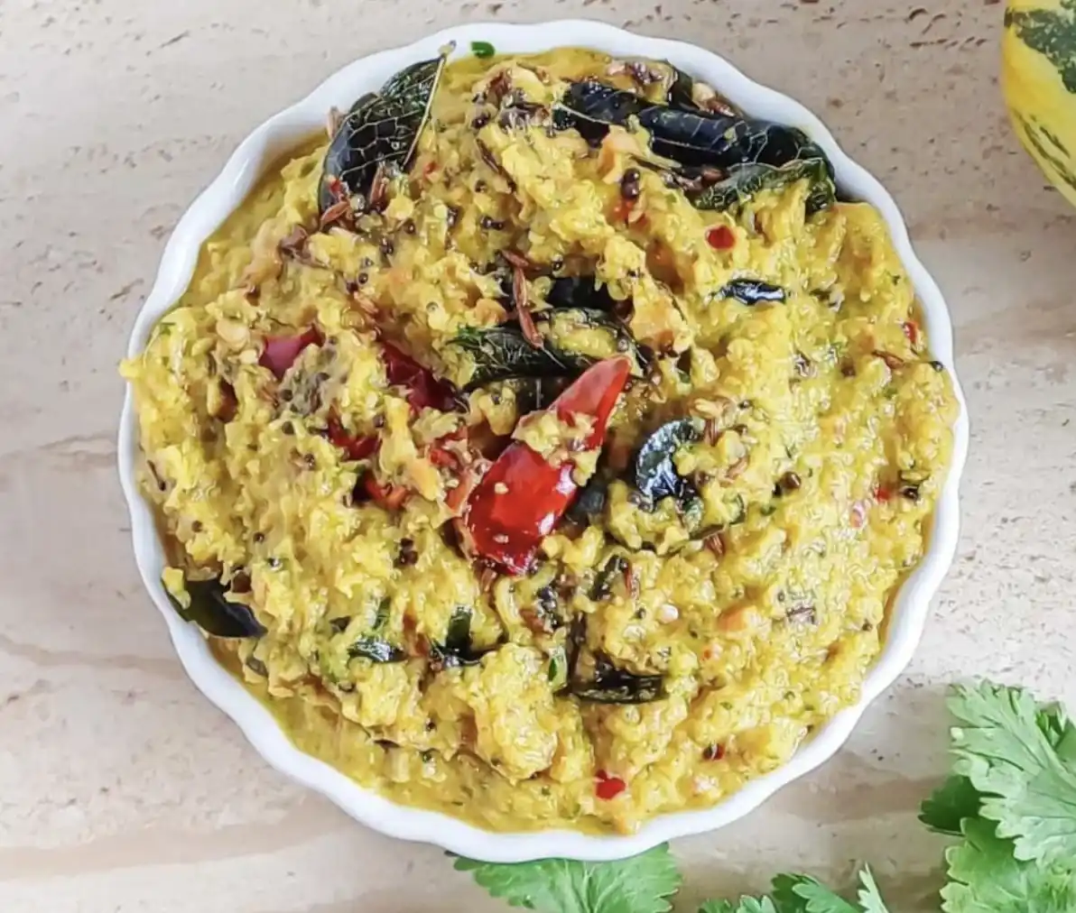 Fresh Andhra style dosakaya pachadi for catering