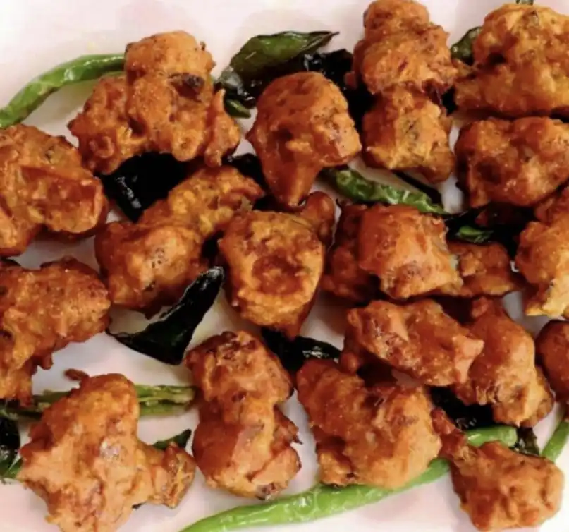 Crispy Andhra style gobi pakodi for catering services in Bangalore