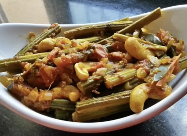 Andhra style mulakkada jeedipappu fry in catering services Bangalore
