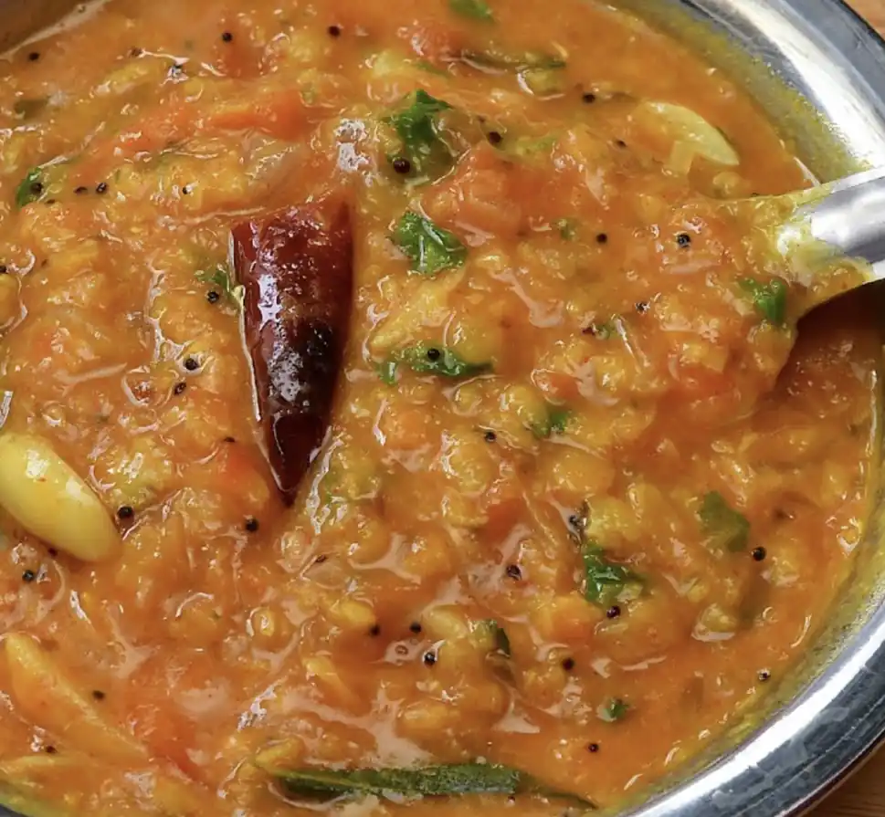 Andhra style tomato pappu served fresh for catering services in Bangalore