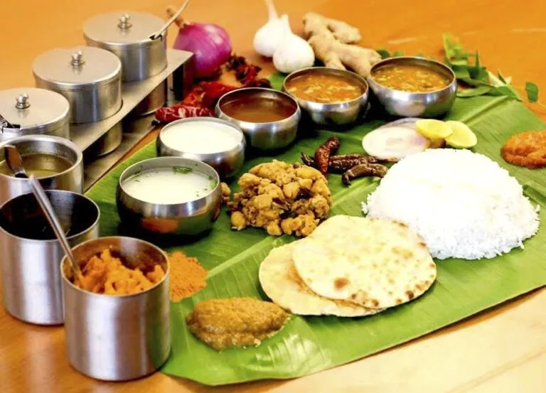 Best Andhra style catering services in Bangalore serving traditional banana leaf meals for house warmings and weddings