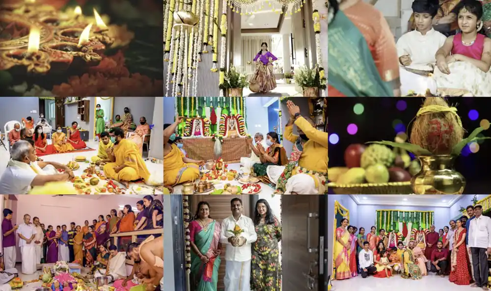 Gruhapravesham photography services in Bangalore capturing housewarming ceremony rituals, family moments, and pooja events