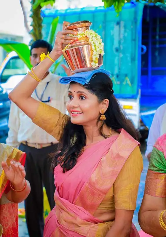 Gruhapravesham ceremony photoshoot in Bangalore