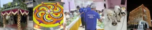 Gruhapravesham services in Bangalore with flower decoration, catering, photography and tent services