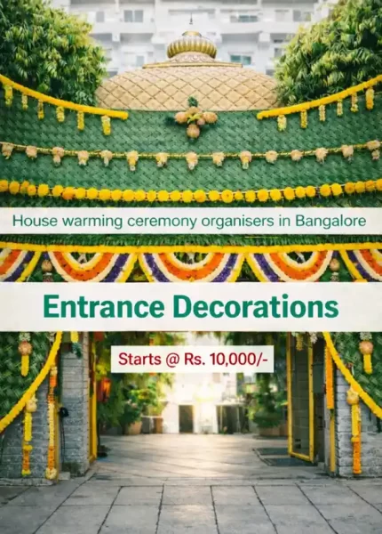 Housewarming Entrance Pandiri Decorations – Mobile Slide Traditional chappara pandiri entrance decoration for housewarming ceremony